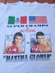 1996 Oscar De La Hoya Vs Julio Cesar Chavez Boxing T-Shirt