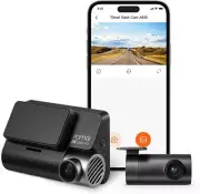 Comprehensive 4K Dash Camera System with GPS, AI Detection, and 24/7 Monitoring