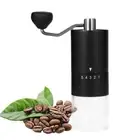Manual Coffee Grinder With Adjustable Settings| Sleek Hand Coffee Bean Burr Mill