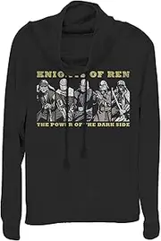 [STAR WARS] Junior's Women's Long Sleeve Cowl Neck Pullover