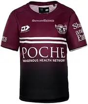 [Dynasty Sports] NRL 2022 Training Tee Shirt - Manly Sea Eagles - YOUTH - Rugby League - DYNASTY