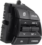 LUMIXE Car Cruise Control Button, for Hyundai, for Sonata 9, for LF Car Steering Wheel Right Side Cruise Control Button Switch Multifunctional Adjustment Button Car Steering Wheel Switch Button