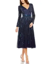 Mac Duggal Tea-Length Dress