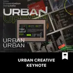 URBAN CREATIVE KEYNOTE 黑色潮流城市風KEYNOTE模板.P2019121104