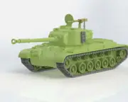 M46 Patton - 28mm Scale - Bolt Action - wargame3d