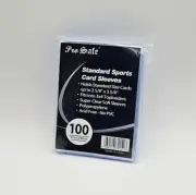 1000 Pro-Safe Standard Size Clear Card Penny Sleeves 2 5/8 x 3 5/8(67mm x 92mm)