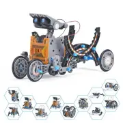 STEM Projects 12-in-1 Creation Solar Robot KitScience Experiments Toys Gifts ...
