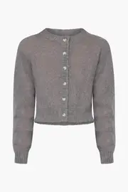 FLUFFY MOHAIR CARDIGAN