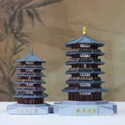 Black Myth: Wukong Yingxian Wooden Tower Model Shanxi Building Model Decorative