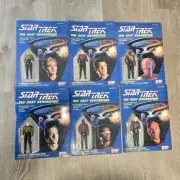 1988 STAR TREK NEXT GENERATION GALOOB ACTION FIGURE 3.75" BRIDGE CREW