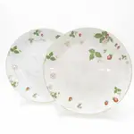 WEDGWOOD 盤子 餐盤 WILD STRAWBERRY 21CM 日本直送 二手