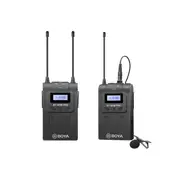 Boya BY-WM8 PRO-K1 UHF Dual Channel Wireless Lavalier Lapel Microphone