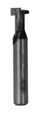 Carbitool HOOK SLOT TCT ROUTER BIT 9mm Diameter, 1/4″ Shank, 4.8mm Neck 1-Flute