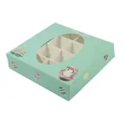 Easter EGG Rabbit Cup Cake Cookie Box Easter Egg Cookie 6 Pcs