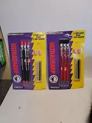 The Essentials Ultra Sharp Automatic Pencils Pentech 2 Packs Of 3 Dated 1994