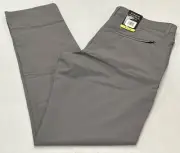 Banana Republic Men's Flat Front Pants, Gray, Size 32X34