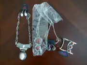 Paparazzi Jewelry Lot Necklace Earrings And Bracelet