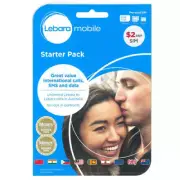 AUSTRALIAN LEBARA PREPAID MOBILE SIM CARD KIT PACK STANDARD MICRO NANO 3G 4G LTE