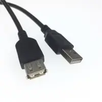 在飛比找ETMall東森購物網優惠-銅線USB2.0公對母數據線電腦U盤網卡讀卡器鼠標鍵盤硬盤U