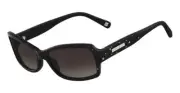 NEW NINE WEST WOMENS BLACK DIAMONTE SUNGLASSES NW551S RRP $219 + HARD CASE