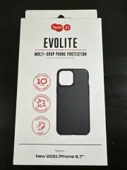 Tech21 EvoLite 10 ft Multi Drop Protection Case iPhone 13 Pro Max- Black