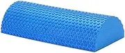 Half Round Foam Roller EVA Back Exercise Shaft Yoga Columns for Deep Tissue Muscle Massage BlueHalf Round Foam Roller