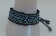 Pulsera Unisex Tejida en Hilo – Artesanía Peruana Hecha a Mano