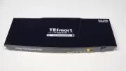 TESmart HDMI KVM Switch Dual Monitors 2 PCs 4K@60Hz, USB 2.0 L/R Audio, Hotkey