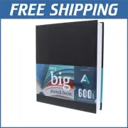Oversized 600-Page Sketch Book – Perfect for Drawing, Collaging, and More