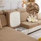 Elastic Thicken Sofa Cushion Covers Jacquard L Shape Corner Sofa Slipcover