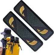 [Generic] Jacket Patches - Snake Eye Patches for Backpacks,Set of 2 Adhesive Jacket Badge Stickers, Reflective Applique for Helmets Bags
