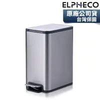 在飛比找蝦皮購物優惠-美國ELPHECO 不鏽鋼腳踏緩降靜音垃圾桶 ELPH750