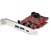 STARTECH 5-Port USB PCIe Card 10Gbps 2A/1C/1xIDC - PEXUSB312A1C1H