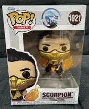 Funko Pop! Mortal Kombat SCORPION 1021 NIB w/ Protector