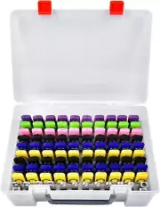 FULLCASE Flash Drive Case USB Memory Stick SD Card Storage Organizer- white