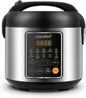 Rice Cooker, 4 Cups Uncooked, 8 Cups Cooked Slow Cooker, 2 Qt Small Multicooker
