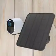 5 V Solar Charging Panels Adjustable Wall Mount for Arlo Pro 5S/4/3(Black 6W) AU