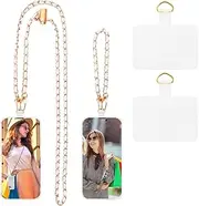 HOTEMIA Phone Lanyard with wrist strap universal phone crossbody chain adjustable cell phone strap for women girls