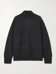 [Le Kasha] Le Kasha - Nantes Organic Cashmere Sweater - Gray - One size One size Gray