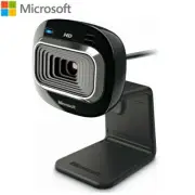 Webcam Microsoft LifeCam HD 3000 720p HD Video 3MP Camera Skype Built-in Mic USB