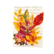 Prima Flowers FALL SOLSTICE Leaf Embellishments 12/pk #635664
