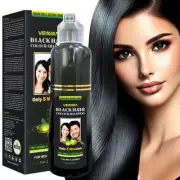 : Herbal Quick Hair Colour Shampoo, Instant Dye for Men And Woman. Just Natur...