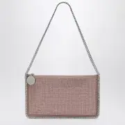 [Stella McCartney] Dusty Pink Wallet Bag With Chain And Strass One size Pink