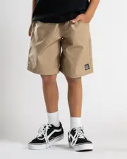 [Dexter] Dexter Toddlers' Rustler Worker Shorts in Sand Overdye Brown 0 Sand Overdye Brown
