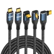 240W 90 Elbow USB C Cable PD 3.1 Type C Fast Charging Charger Cord For iphone 15
