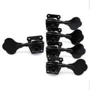 4R1L Black Vintage Open Style 5-Strings Bass Tuning Pegs Tuners Machines Heads