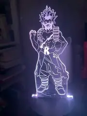 KIRISHIMA EIJIRO LED NIGHT LIGHT LAMP WITH REMOTE