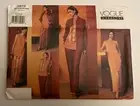 Vogue 2673 Sewing Pattern Sizes: 12-14-16 Ladies Petite Shirt Dress Top Vest
