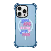 iPhone 16 Pro Bounce Case MagSafe Compatible Doing Just Fine Phone Case by GMF Designs