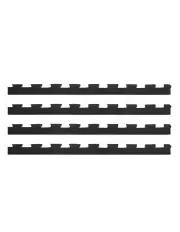 [Cortex] Interlocking Gym Floor Mat Edges 4 Pack in Black